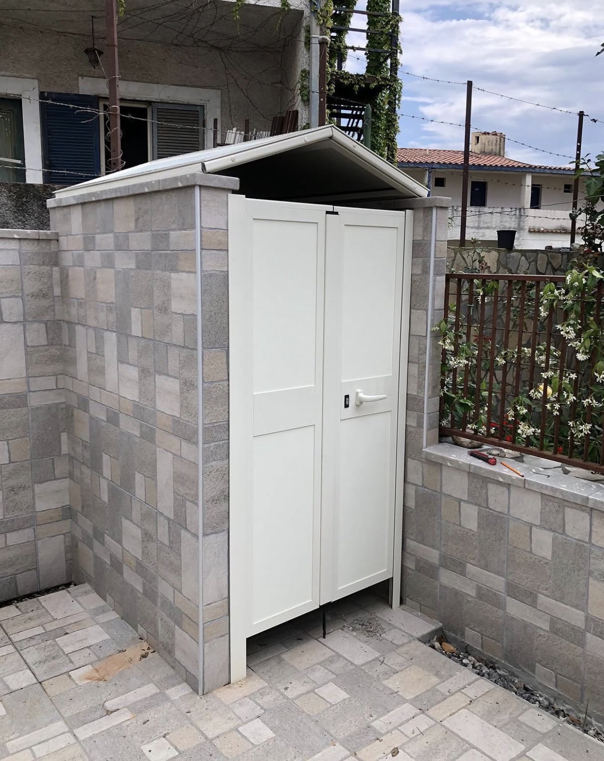 Box doccia esterno in alluminio